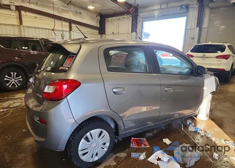 2019 Mitsubishi Mirage Es z USA, uszkodzony, nr VIN ML32A3HJ3KH009464